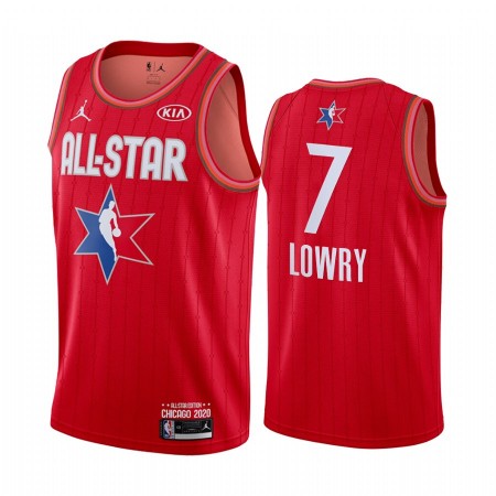 Toronto Raptors Kyle Lowry 7 2020 All-Star Jordan Brand Punainen Pelipaidat Swingman - Miesten
